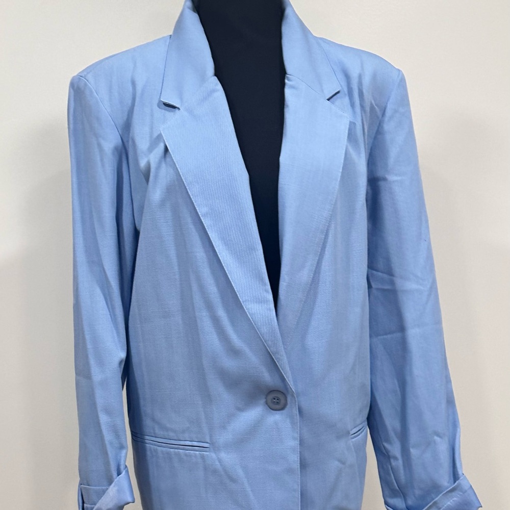 Sag harbor blue women’s blazer size 18W new with tags